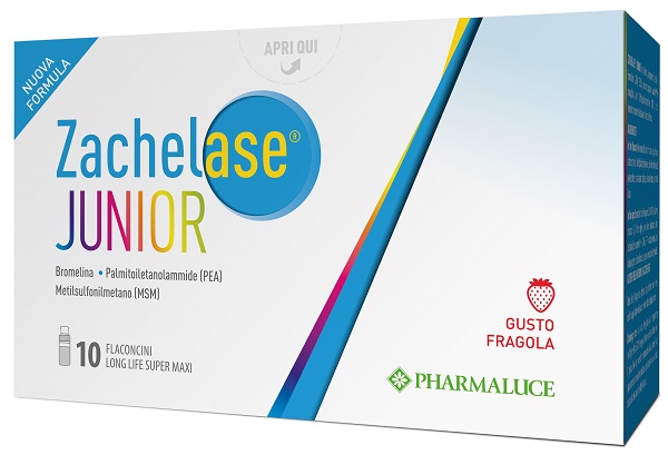 ZACHELASE JUNIOR 10 FLACONCINI DA 10 ML NUOVA FORMULA - Farmacia Dott. Pasquale Russo