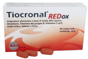 TIOCRONAL REDOX 20 COMPRESSE - Farmacia Dott. Pasquale Russo