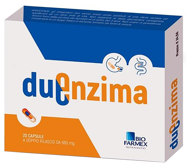 DUENZIMA 20 CAPSULE DA 680 MG - Farmacia Dott. Pasquale Russo
