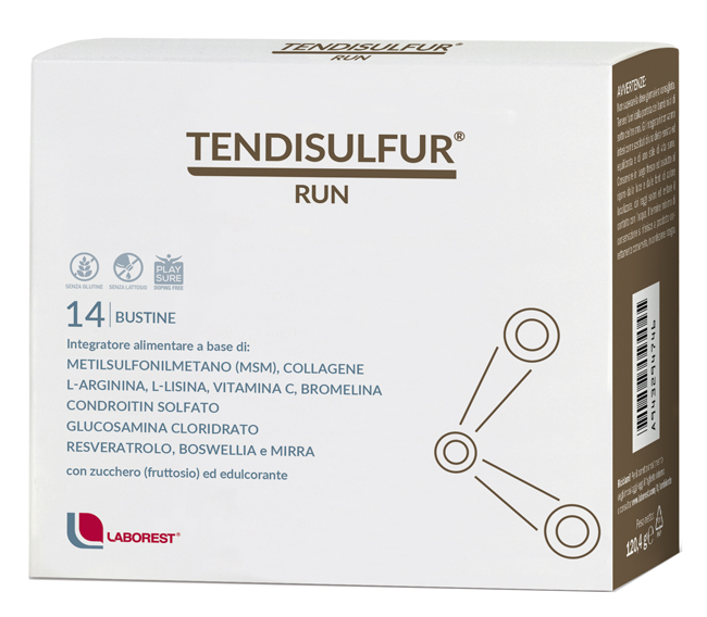 TENDISULFUR RUN 14 BUSTINE - Farmacia Dott. Pasquale Russo