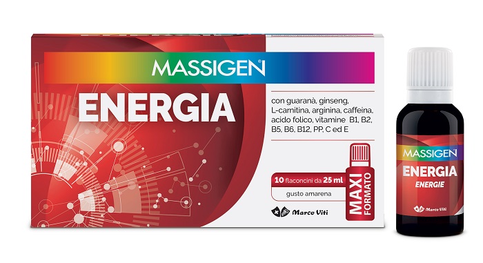 MASSIGEN ENERGIA 10 FLACONI DA 25 ML - Farmacia Dott. Pasquale Russo