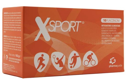 XSPORT 10 FLACONCINI 10 ML - Farmacia Dott. Pasquale Russo