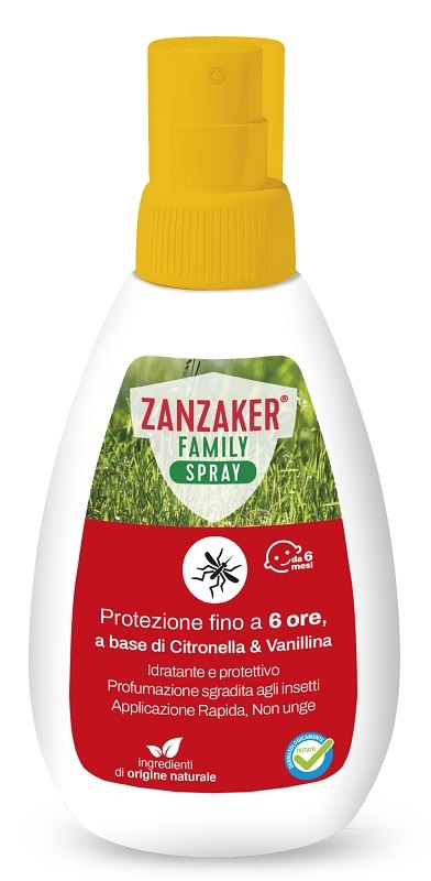 ZANZAKER FAMILY SPRAY 100 ML - Farmacia Dott. Pasquale Russo