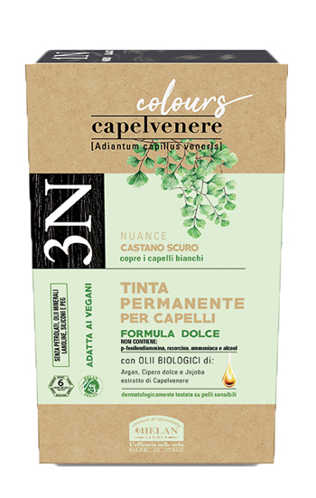 CAPELVENERE COLOURS TINTA CAPELLI 3N CASTANO SCURO - Farmacia Dott. Pasquale Russo