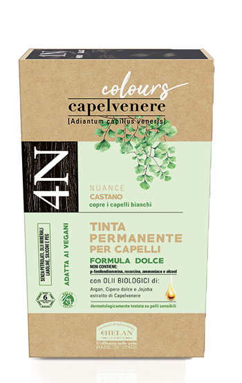 CAPELVENERE COLOURS TINTA CAPELLI 4N CASTANO - Farmacia Dott. Pasquale Russo