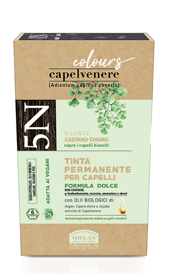 CAPELVENERE COLOURS TINTA CAPELLI 5N CASTANO CHIARO - Farmacia Dott. Pasquale Russo