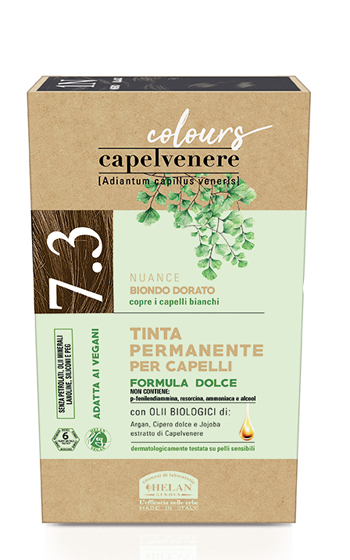 CAPELVENERE COLOURS TINTA CAPELLI 7,3N BIONDO DORATO - Farmacia Dott. Pasquale Russo