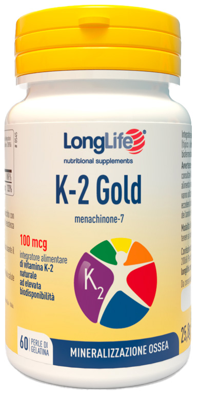 LONGLIFE K-2 GOLD 60 PERLE - Farmacia Dott. Pasquale Russo