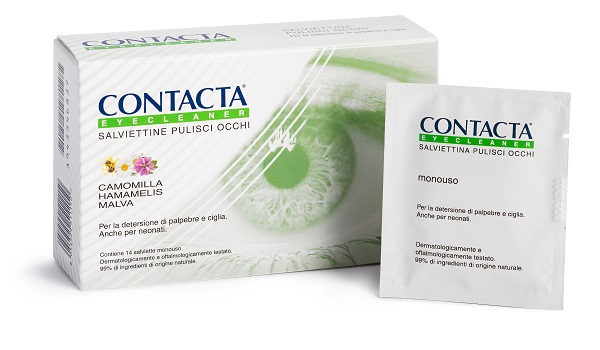 CONTACTA EYECLEANER 14 SALVIETTINE PULISCI OCCHI - Farmacia Dott. Pasquale Russo