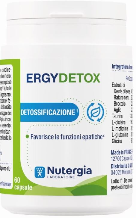 ERGYDETOX 60 CAPSULE - Farmacia Dott. Pasquale Russo