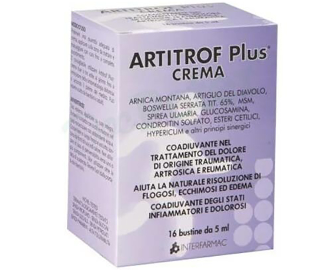 ARTITROF PLUS CREMA 16 BUSTINE DA 5 ML - Farmacia Dott. Pasquale Russo