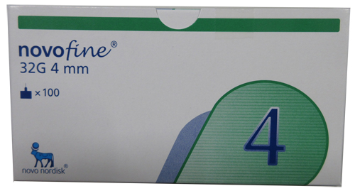 AGO NOVOFINE PLUS GAUGE 32 4 MM 100 PEZZI - Farmacia Dott. Pasquale Russo