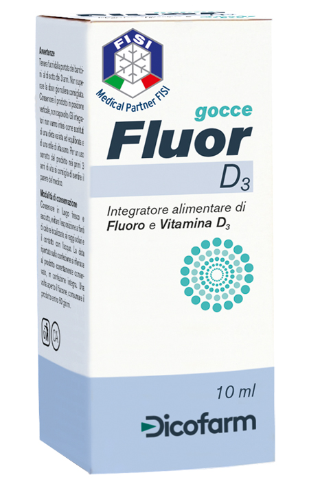 FLUOR D3 GOCCE 10 ML - Farmacia Dott. Pasquale Russo
