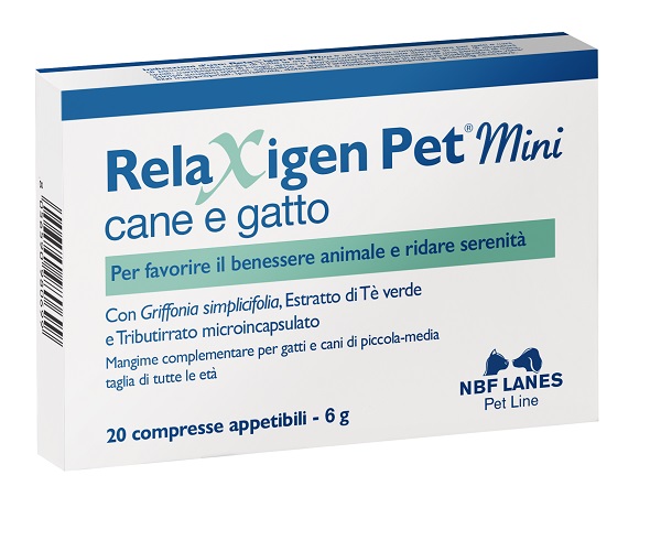 RELAXIGEN PET MINI BLISTER 20 COMPRESSE - Farmacia Dott. Pasquale Russo