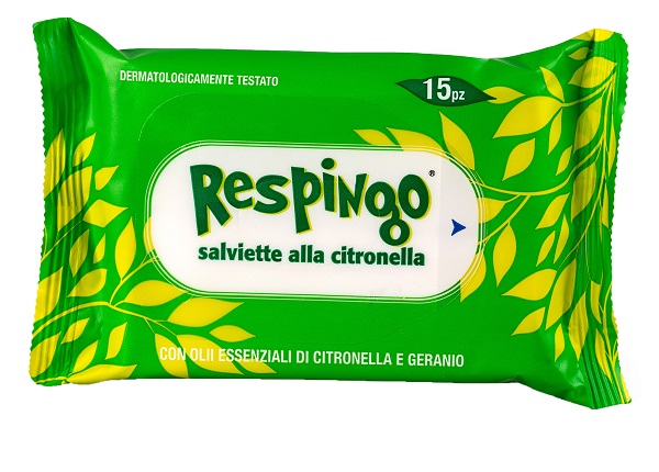 RESPINGO SALVIETTE CITRONELLA 15 PEZZI - Farmacia Dott. Pasquale Russo