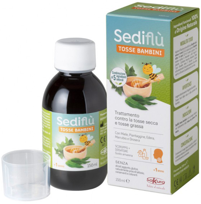 SEDIFLU TOSSE BAMBINI 150 ML - Farmacia Dott. Pasquale Russo
