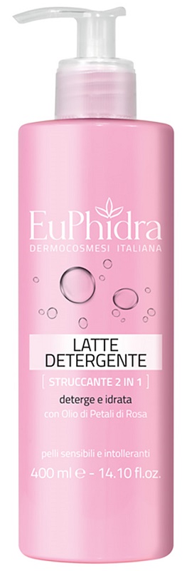 EUPHIDRA LATTE DETERGENTE STRUCCANTE 2IN1 400 ML - Farmacia Dott. Pasquale Russo