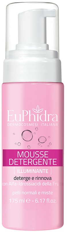 EUPHIDRA MOUSSE DETERGENTE ILLUMINANTE 175 ML - Farmacia Dott. Pasquale Russo