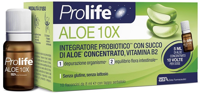 PROLIFE ALOE 10 FLACONI X 8 ML - Farmacia Dott. Pasquale Russo
