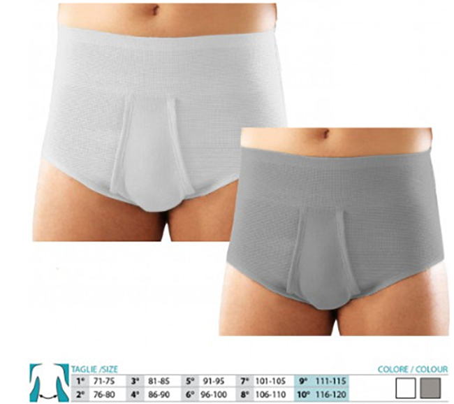 ORIONE 309 SLIP UOMO CONTENITIVO APERTO GRIGIO 3 - Farmacia Dott. Pasquale Russo