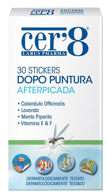 CER'8 STICKERS DOPO PUNTURA 30 PEZZI - Farmacia Dott. Pasquale Russo