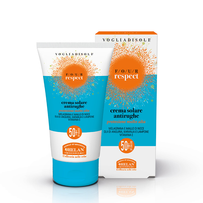 VOGLIADISOLE FOUR RESPECT CREMA SOLARE ANTIRUGHE SPF50+ 50 ML - Farmacia Dott. Pasquale Russo