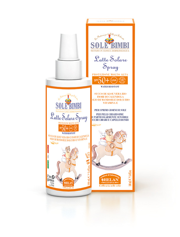 SOLE BIMBI LATTE SOLARE SPRAY SPF50+ 100 ML - Farmacia Dott. Pasquale Russo
