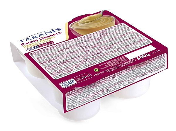 TARANIS PAUSA DESSERT CARAMELLO 4 X 125 G - Farmacia Dott. Pasquale Russo