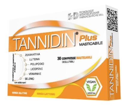TANNIDIN PLUS 30 COMPRESSE MASTICABILI - Farmacia Dott. Pasquale Russo