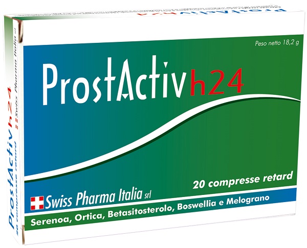 PROSTACTIV H24 20 COMPRESSE RETARD - Farmacia Dott. Pasquale Russo