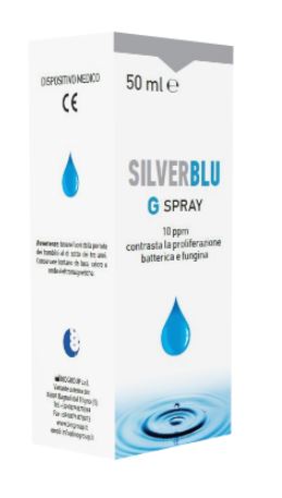 SILVER BLU G SPRAY VIA ORALE CONTRASTA LA PROLIFERAZIONE BATTERICA E FUNGINA 50 ML - Farmacia Dott. Pasquale Russo