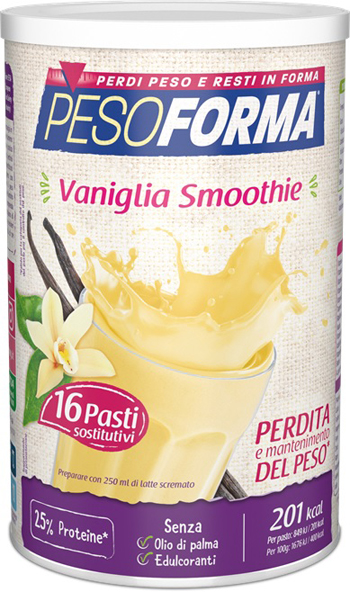 PESOFORMA VANIGLIA SMOOTHIE 436 G - Farmacia Dott. Pasquale Russo