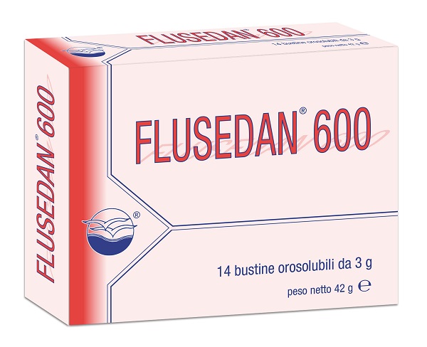 FLUSEDAN 600 14 BUSTINE OROSOLUBILI - Farmacia Dott. Pasquale Russo