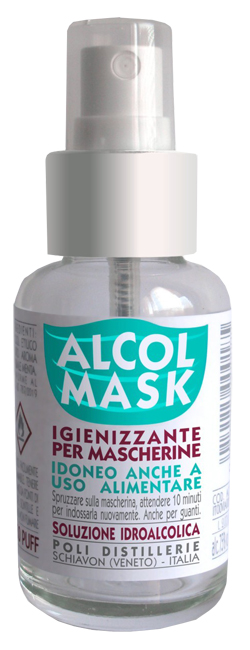 ALCOL MASK 50 ML IGIENIZZANTE MASCHERINE - Farmacia Dott. Pasquale Russo