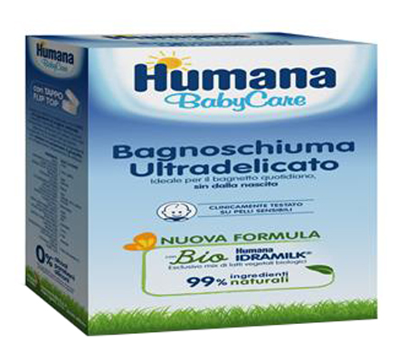 HUMANA BABY CARE BAGNOSCHIUMA 200 ML - Farmacia Dott. Pasquale Russo