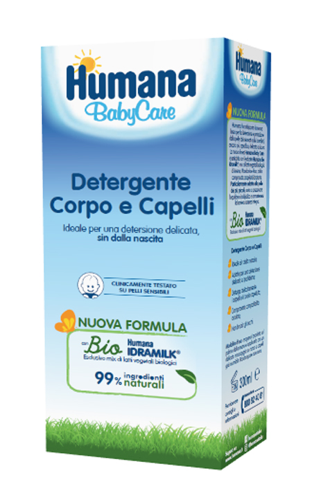 HUMANA BABY CARE DETERGENTE CORPO&CAPELLI 300 ML - Farmacia Dott. Pasquale Russo