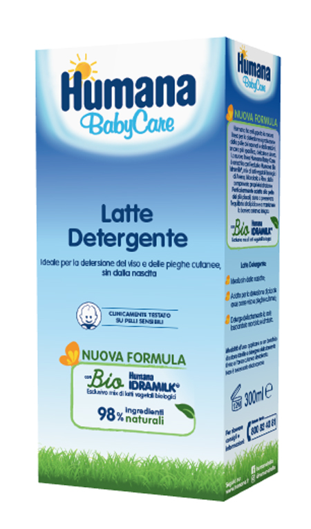 HUMANA BABY CARE LATTE DETERGENTE 300 ML - Farmacia Dott. Pasquale Russo