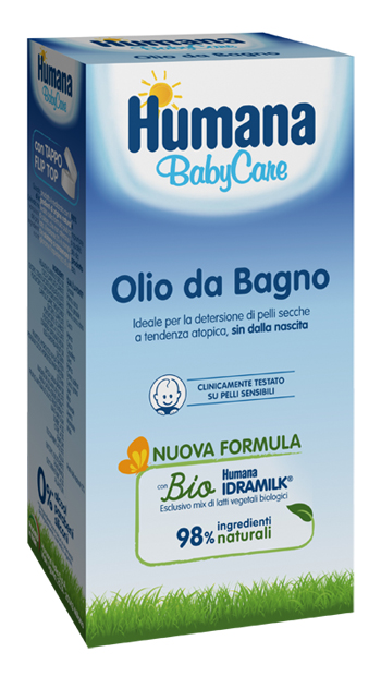HUMANA BABY CARE OLIO DA BAGNO 200 ML - Farmacia Dott. Pasquale Russo