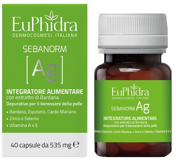 EUPHIDRA SEBANORM AG 40 CAPSULE - Farmacia Dott. Pasquale Russo