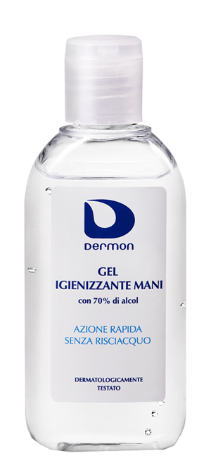 DERMON GEL IGIENIZZANTE MANI 100 ML 70% ALCOOL - Farmacia Dott. Pasquale Russo