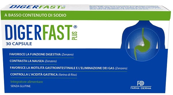 DIGERFAST PLUS 30 CAPSULE - Farmacia Dott. Pasquale Russo