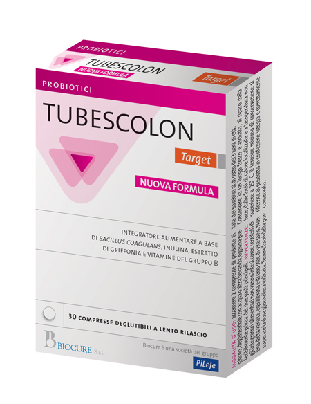 TUBESCOLON TARGET 30 COMPRESSE NUOVA FORMULA - Farmacia Dott. Pasquale Russo