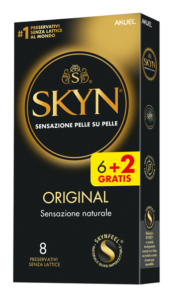 AKUEL SKYN ORIGINAL SENSAZIONE NATURALE 6 PEZZI + 2 OMAGGIO - Farmacia Dott. Pasquale Russo