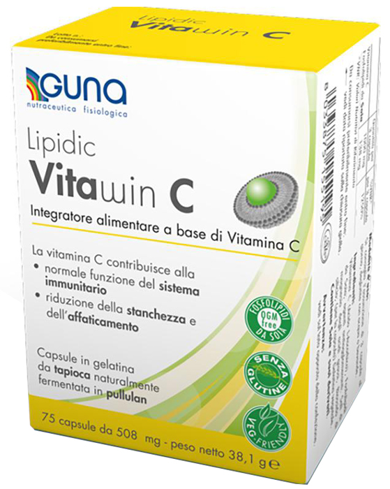 LIPIDIC VITAWIN C - VITAMINA C 75 CAPSULE - Farmacia Dott. Pasquale Russo