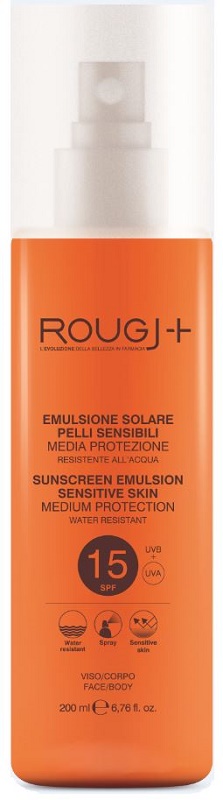 ROUGJ SOLARE SPF15 PELLI SENSIBILI 200 ML - Farmacia Dott. Pasquale Russo