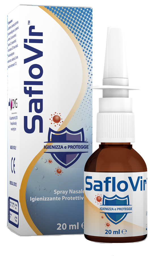SAFLOVIR SPRAY NASALE IGIENIZZANTE PROTETTIVO 20 ML - Farmacia Dott. Pasquale Russo