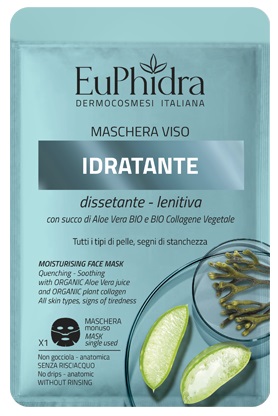 EUPHIDRA MASCHERA VISO IDRATANTE 1 PEZZO - Farmacia Dott. Pasquale Russo