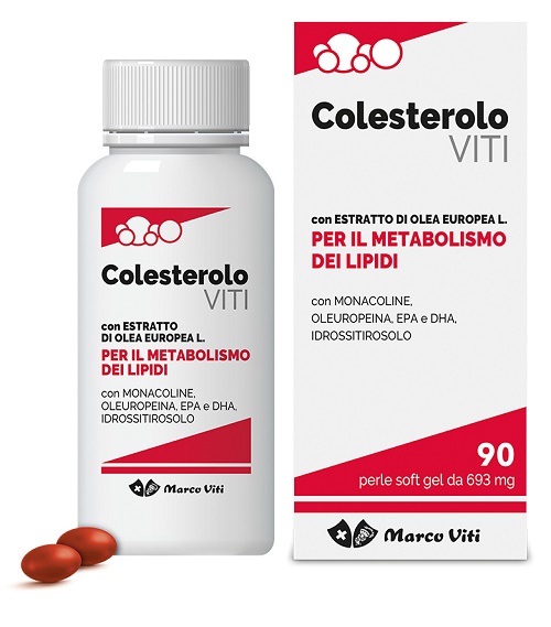 VITI COLESTEROLO 90 PERLE - Farmacia Dott. Pasquale Russo