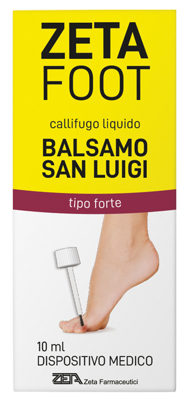 ZETAFOOT CALLIFUGO LIQUIDO BALSAMO SAN LUIGI 10 ML - Farmacia Dott. Pasquale Russo