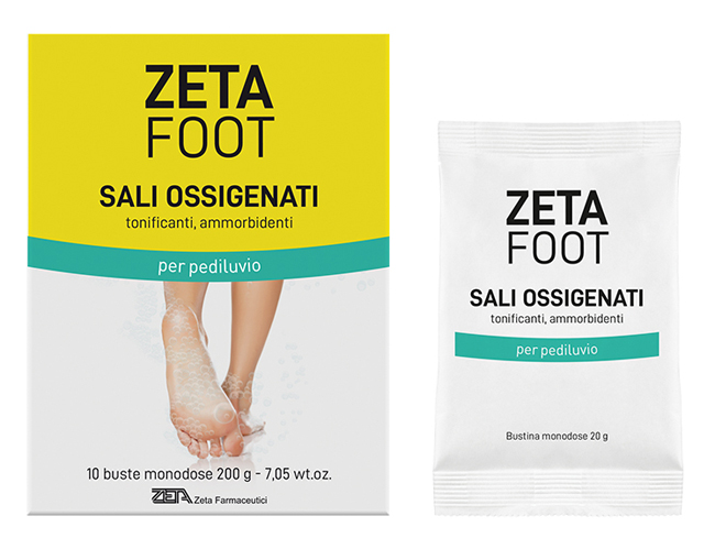 ZETAFOOT SALI OSSIGENATI 10X20 G - Farmacia Dott. Pasquale Russo